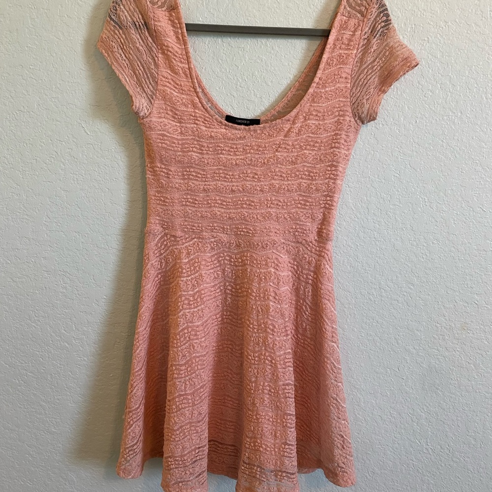Pastel Pink Lacey Dress